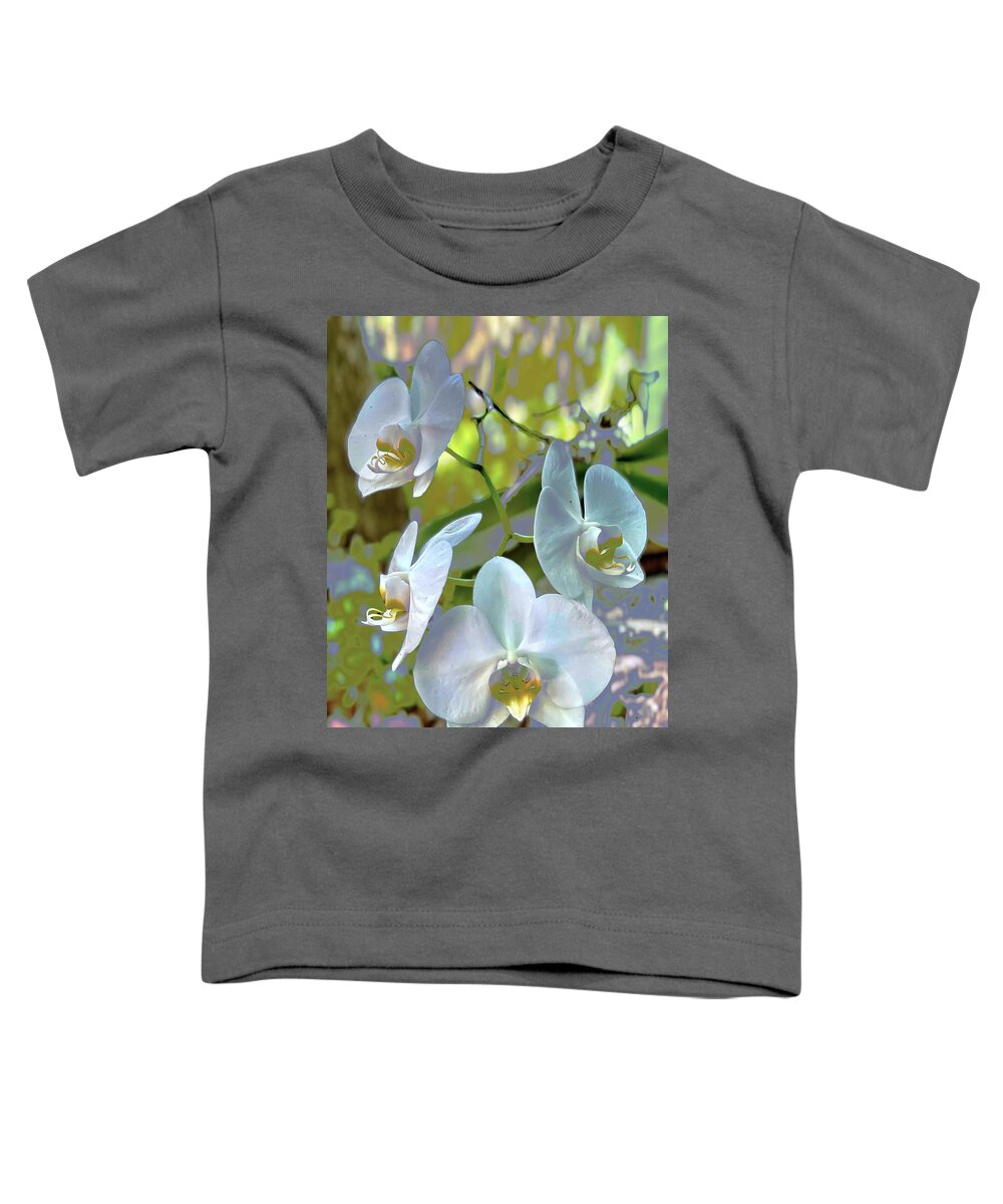 Flowers Toddler T-Shirt featuring the photograph Orchids End of the Season by John Anderson