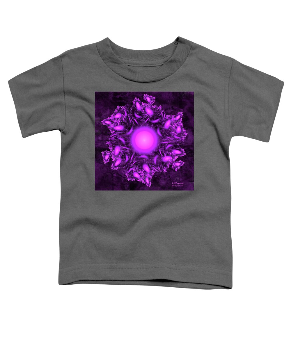 Abstract Toddler T-Shirt featuring the digital art Order Among Chaos by Diane Parnell