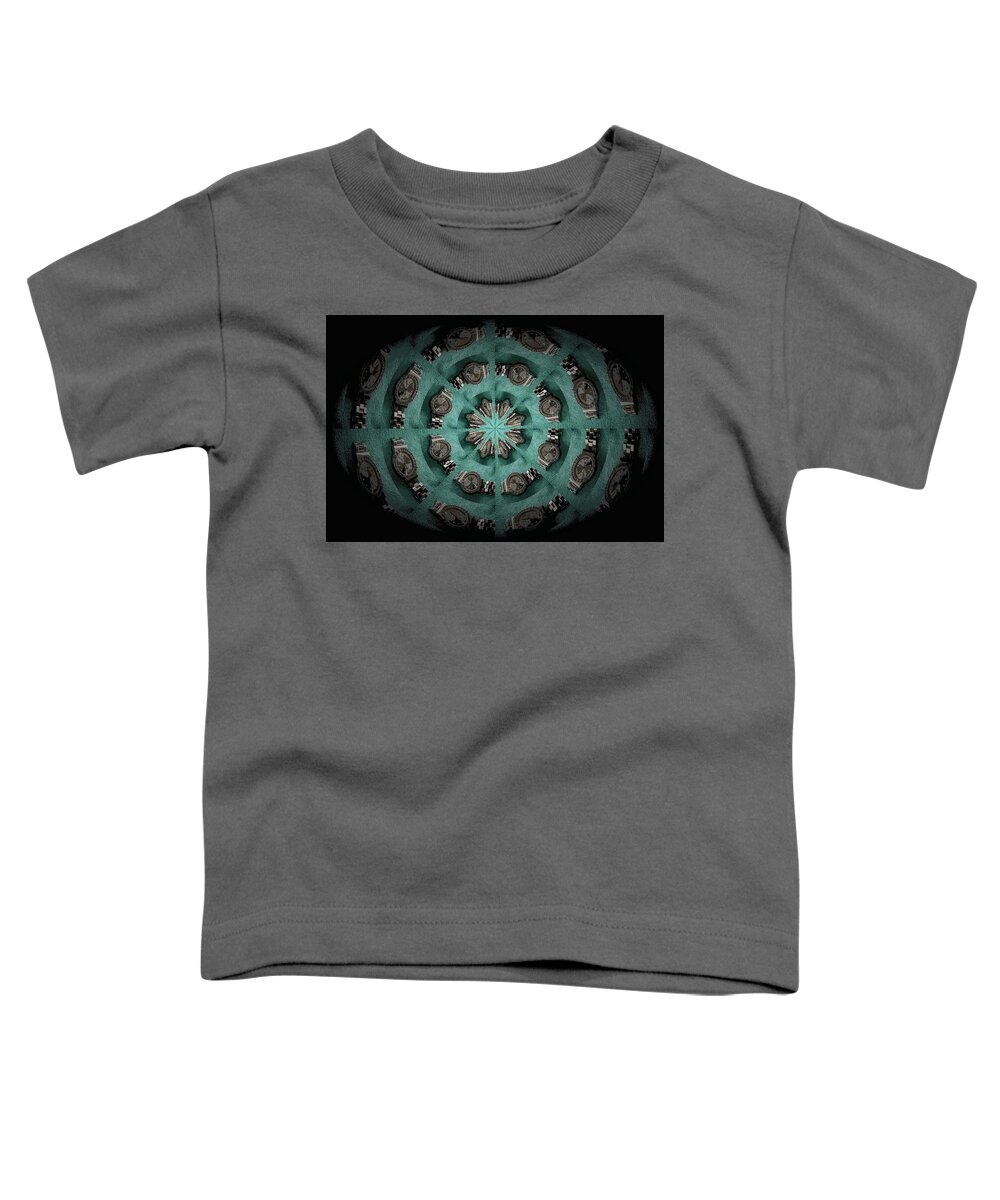 Oval Toddler T-Shirt featuring the mixed media Oval Eye Watch by Ee Photography