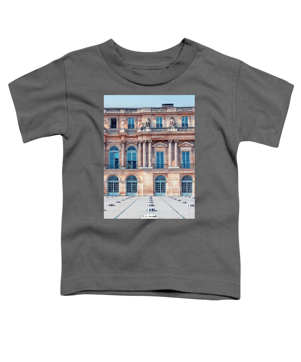 1639 Toddler T-Shirt featuring the photograph Palais-Royal by Manjik Pictures