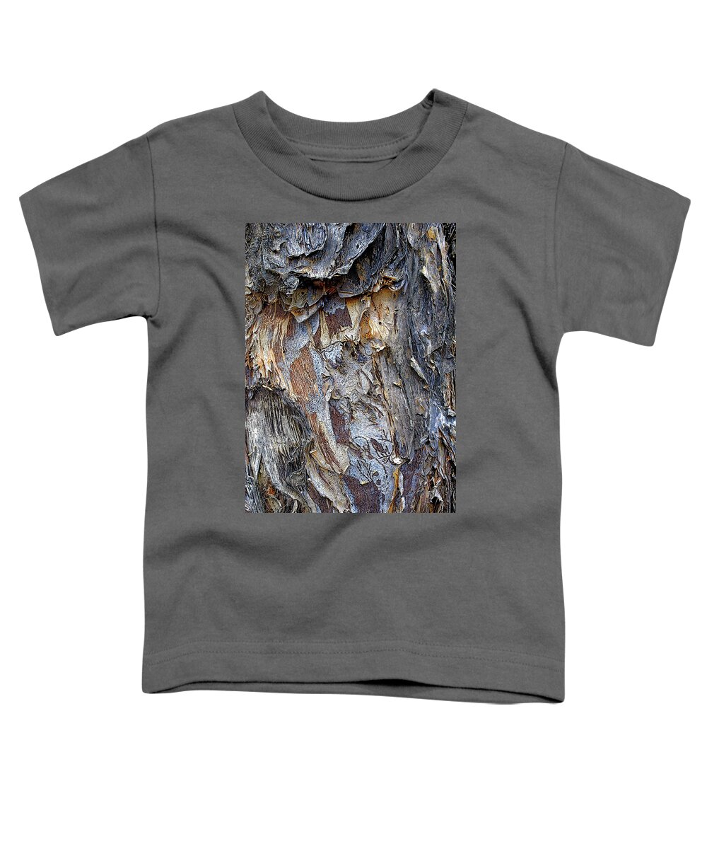 Australia Toddler T-Shirt featuring the photograph Paper Bark by Jay Heifetz
