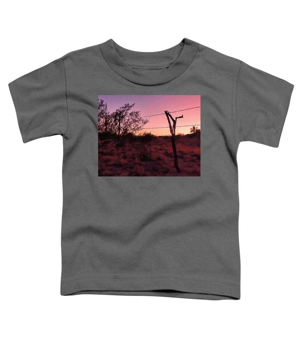 Arizona Toddler T-Shirt featuring the photograph Passing A-Way of Life by Judy Kennedy