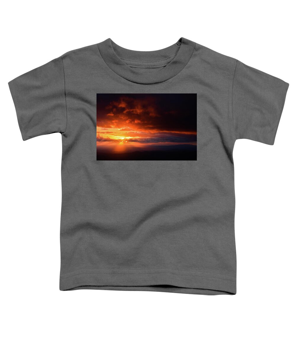 Palomar Mountain Toddler T-Shirt featuring the photograph Pauma Valley Sunset by Kyle Hanson
