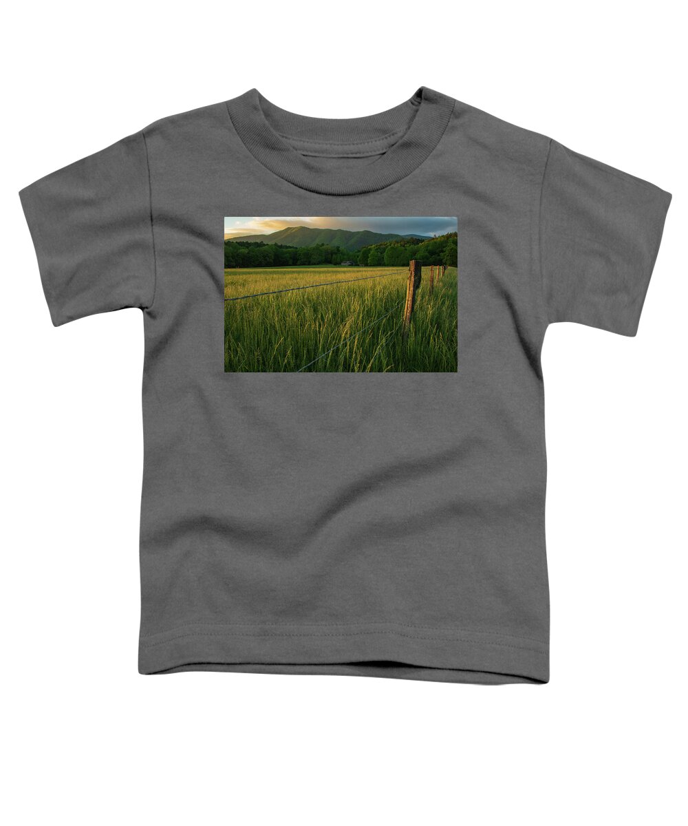 Dawn Toddler T-Shirt featuring the photograph Peaceful Morning by Melissa Southern