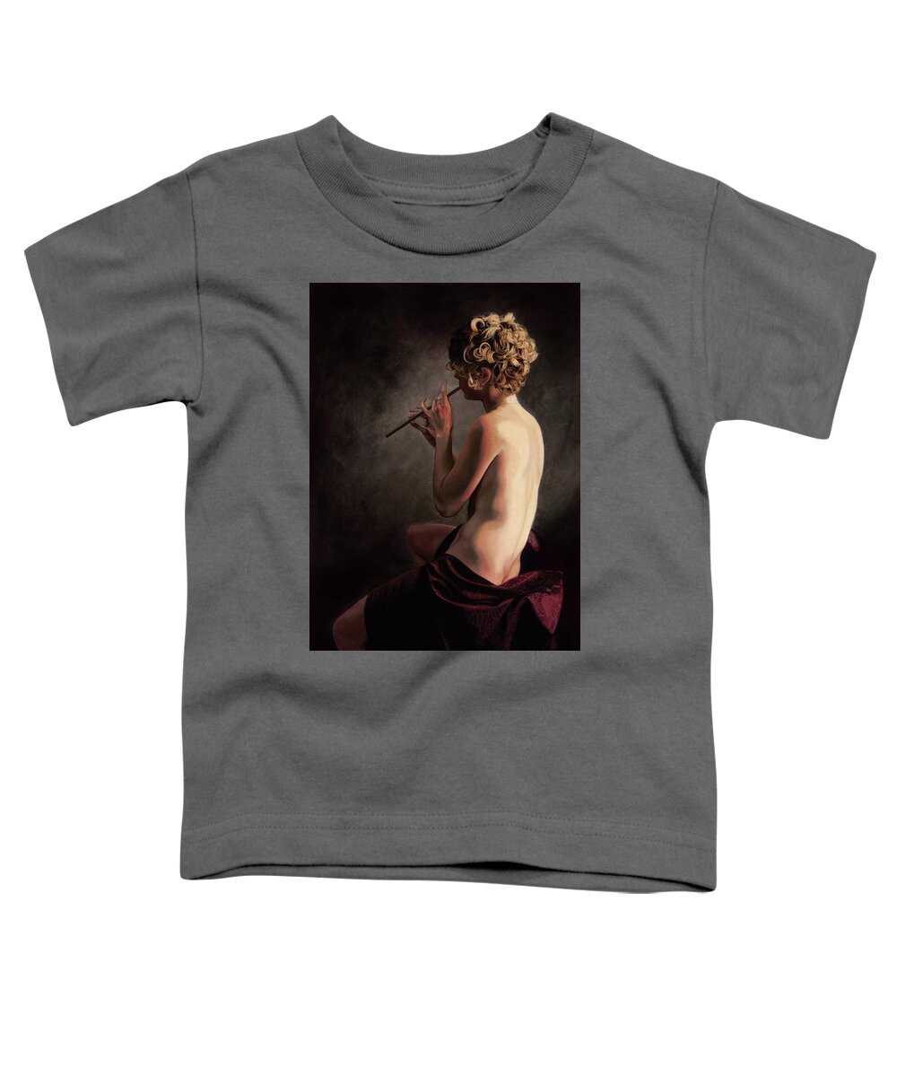 Romance Toddler T-Shirt featuring the painting Penelope's Song by Patrick Whelan