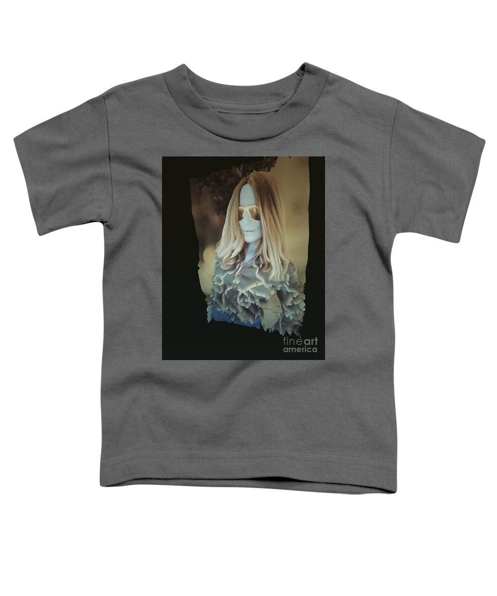 Photography Toddler T-Shirt featuring the digital art Spaces between Dreams by Alexandra Vusir