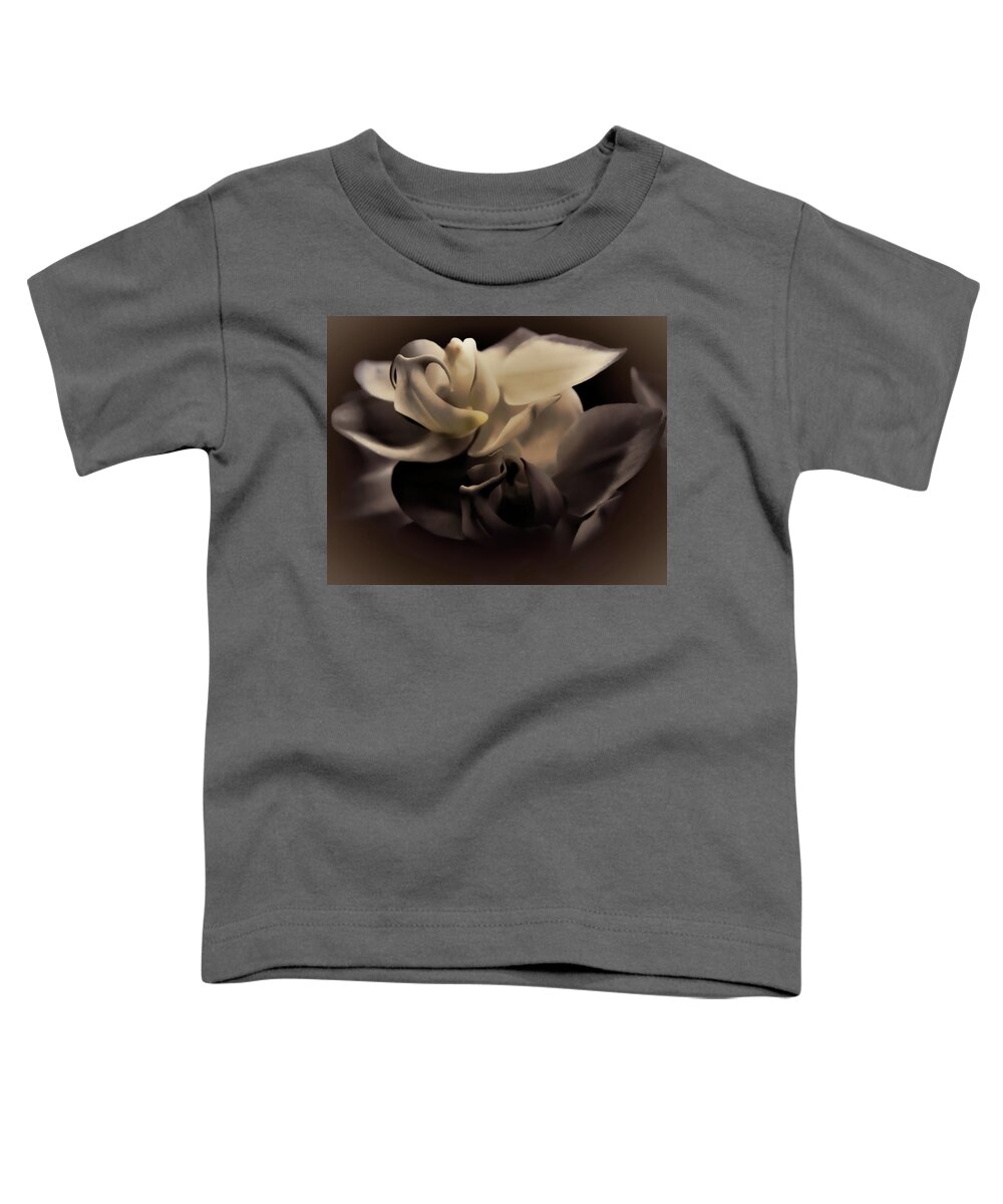 Moth Orchid Toddler T-Shirt featuring the photograph Persephone by Gena Herro