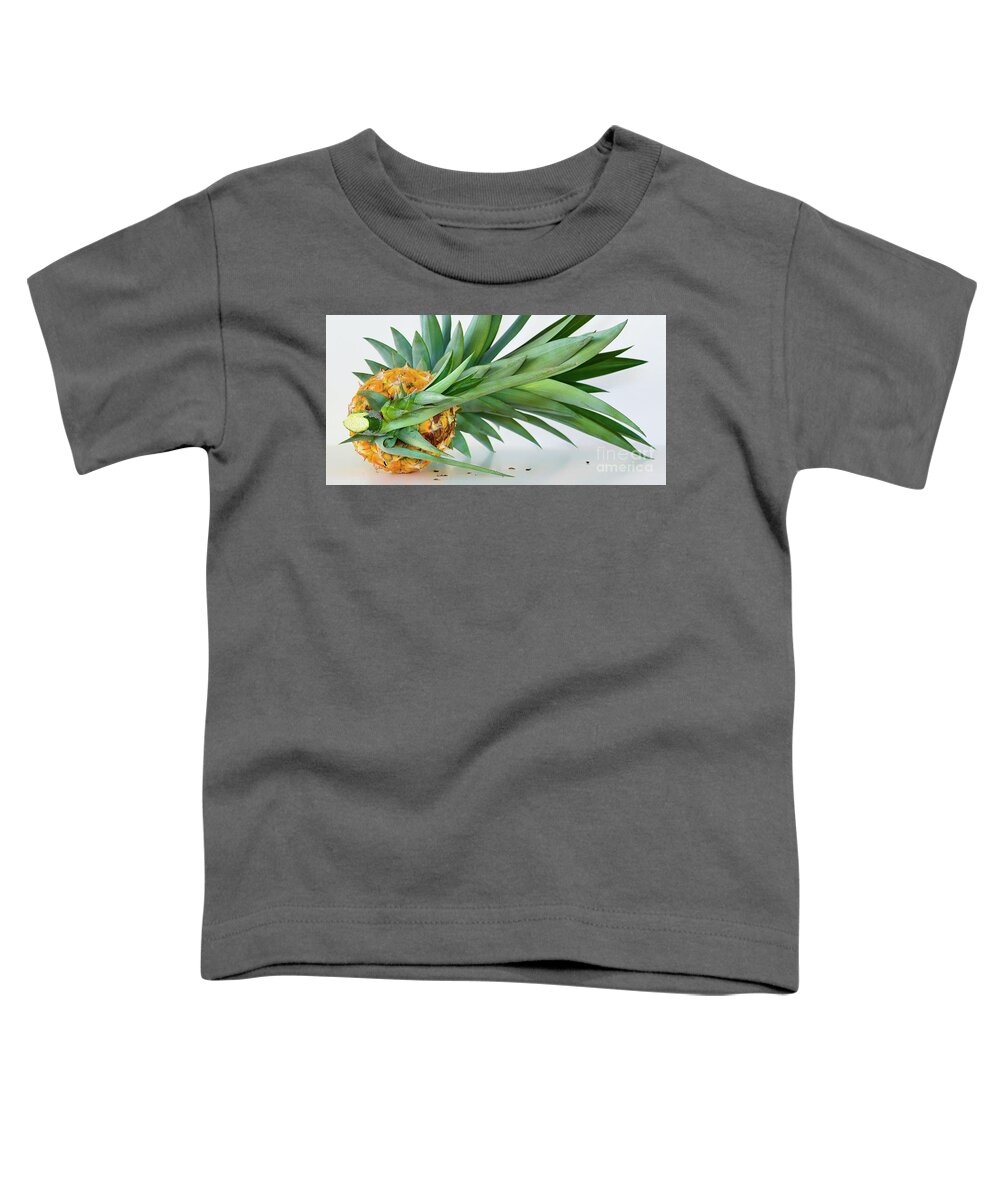 Pineapple Panorama Toddler T-Shirt featuring the photograph Pineapple Panorama by Olga Hamilton