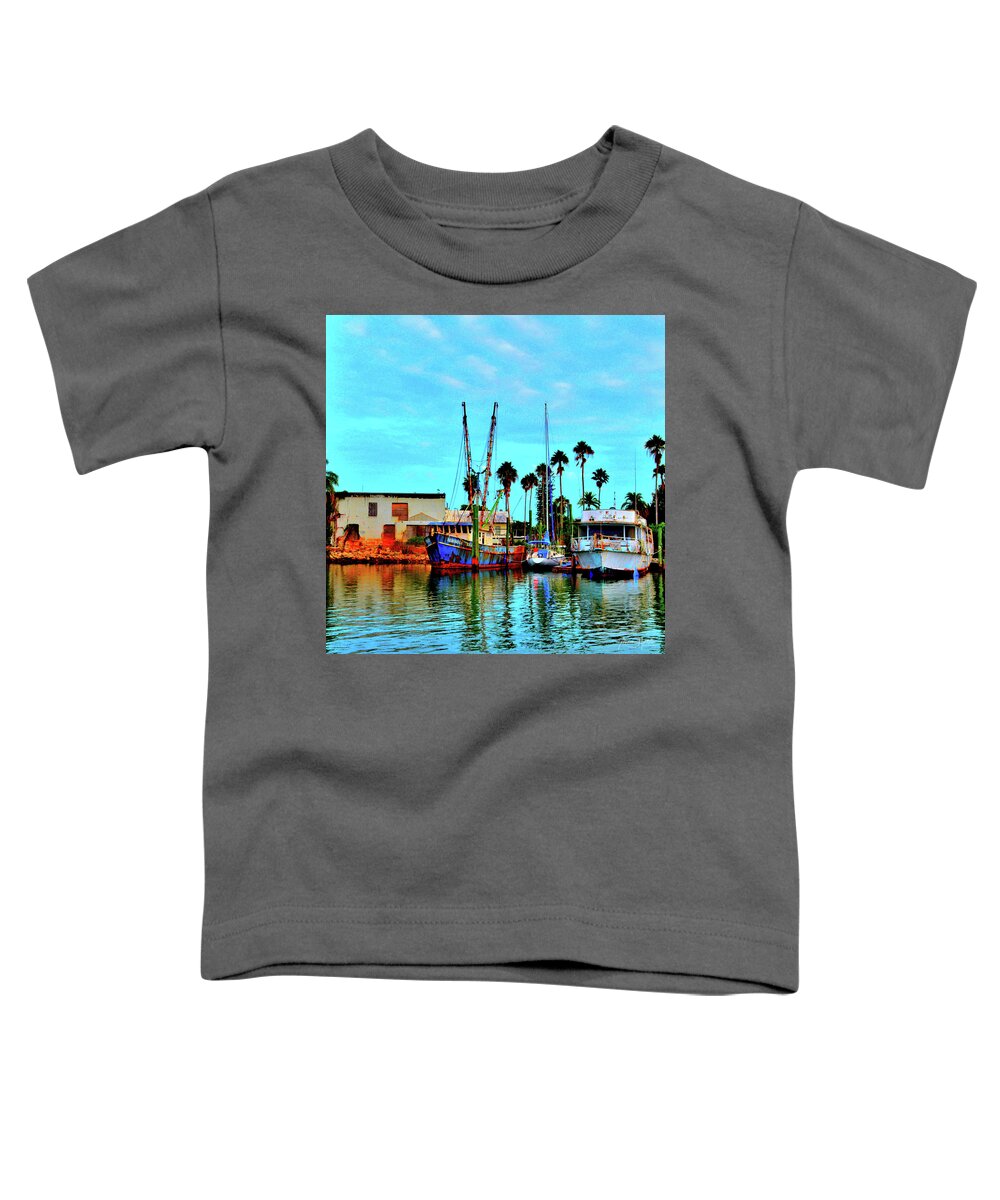 Seminole Trader Toddler T-Shirt featuring the photograph Placida by Alison Belsan Horton