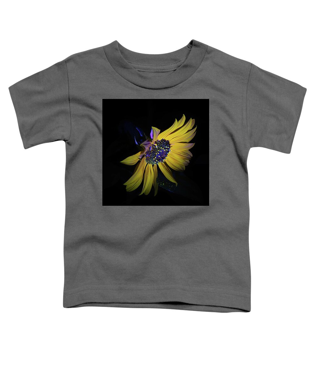 Sunflower Toddler T-Shirt featuring the photograph Poetic by Winnie Chrzanowski