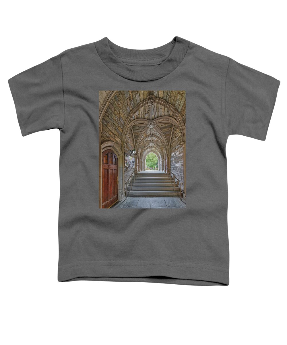 Princeton University Toddler T-Shirt featuring the photograph Princeton University View by Susan Candelario