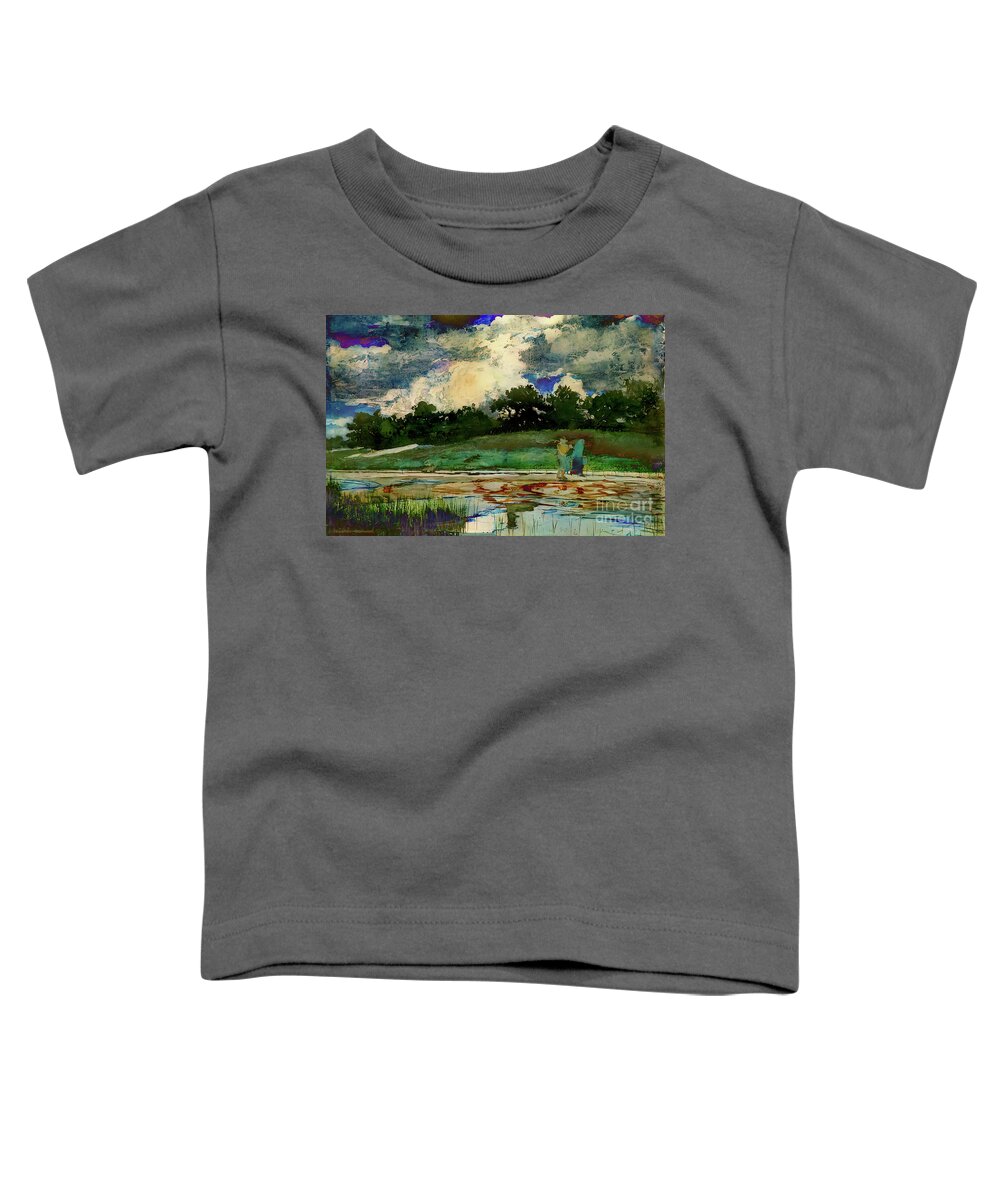 Cc0 Toddler T-Shirt featuring the photograph Prouts Neck by Winslow Homer by Jack Torcello