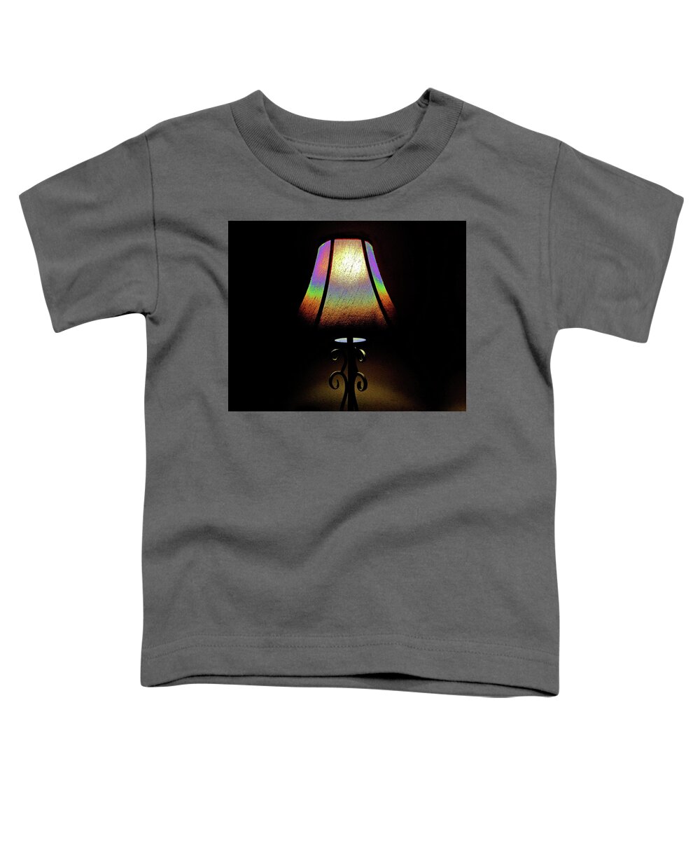 Light Toddler T-Shirt featuring the photograph Rainbow Lamp by Andrew Lawrence