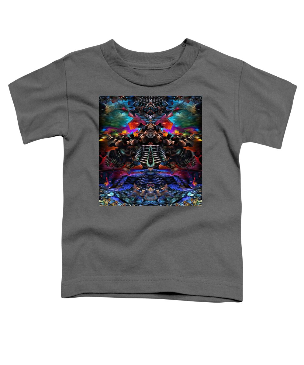 Epic Toddler T-Shirt featuring the digital art Reclamation by Jeff Malderez