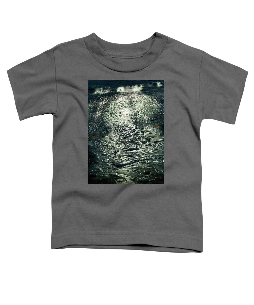Reflection Toddler T-Shirt featuring the photograph Reflections on Ice by Craig A Walker