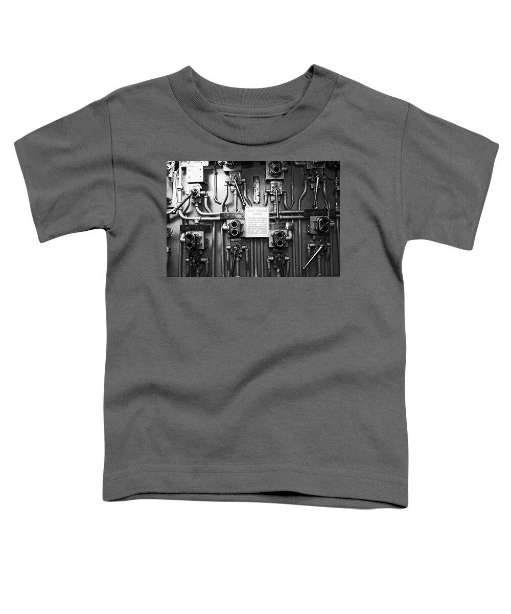 Historic Toddler T-Shirt featuring the photograph Remote Hydraulic Station by George Taylor