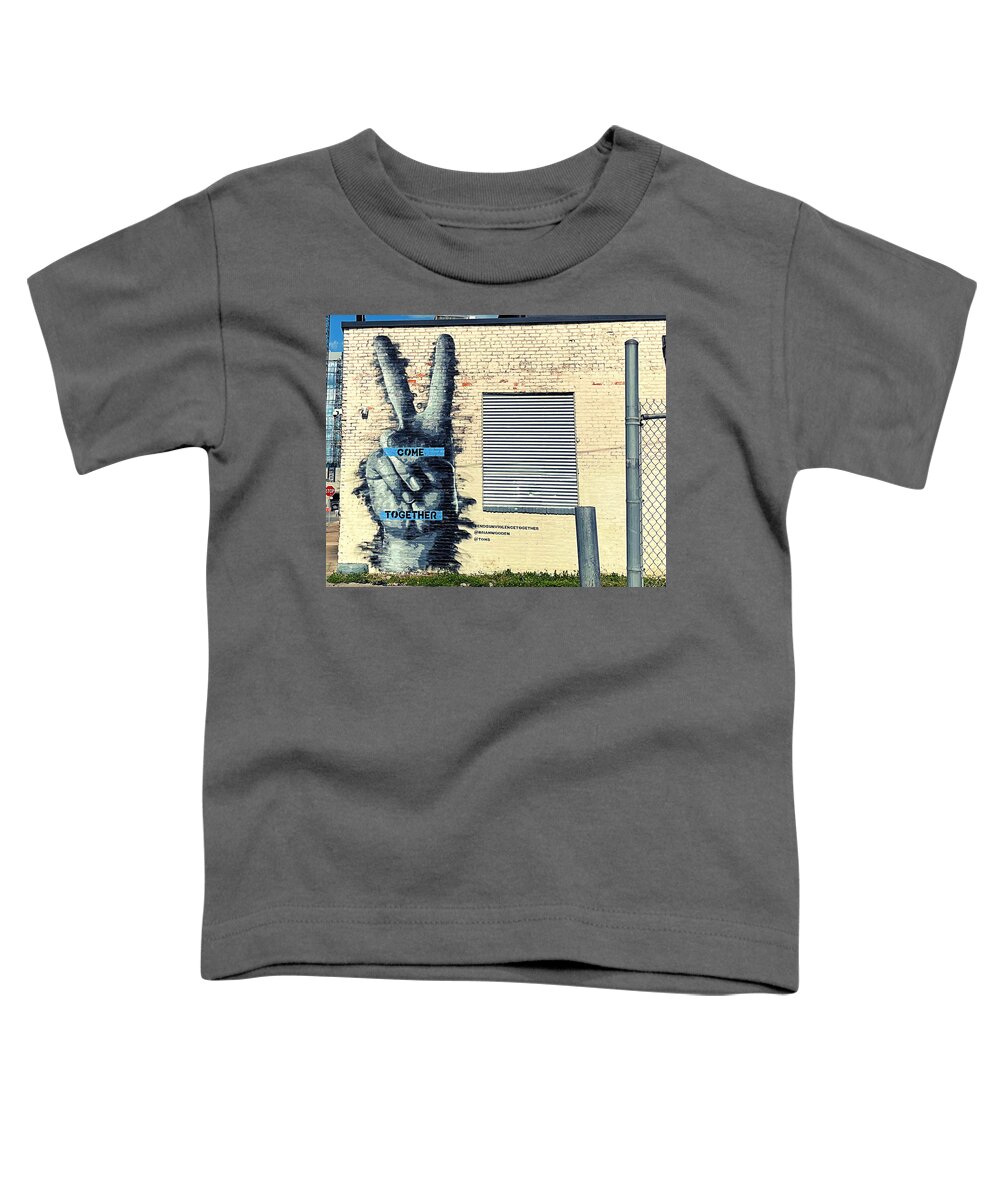 Mural Toddler T-Shirt featuring the photograph Right Now by Lee Darnell