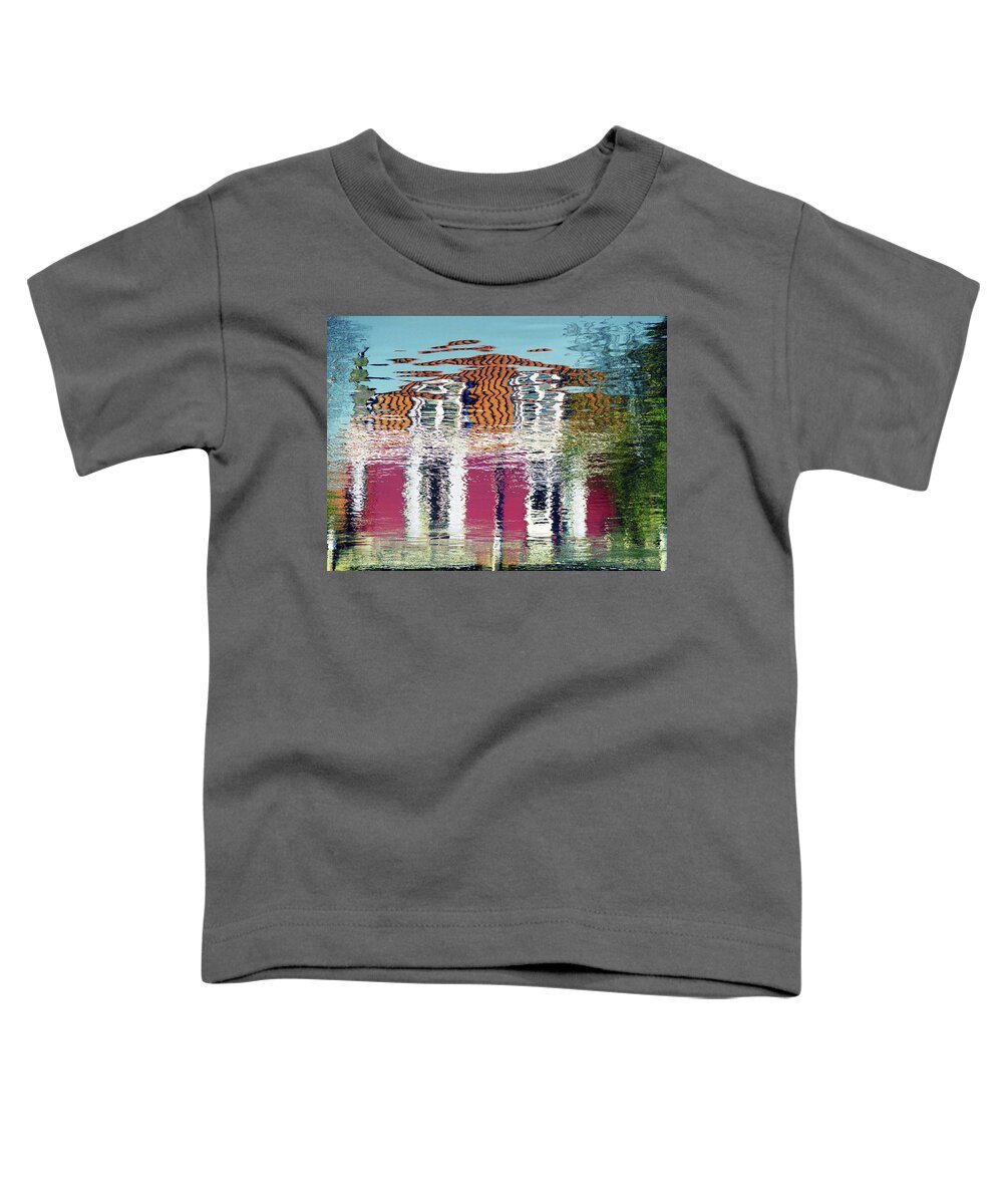 Photography Toddler T-Shirt featuring the photograph River House by Luc Van de Steeg