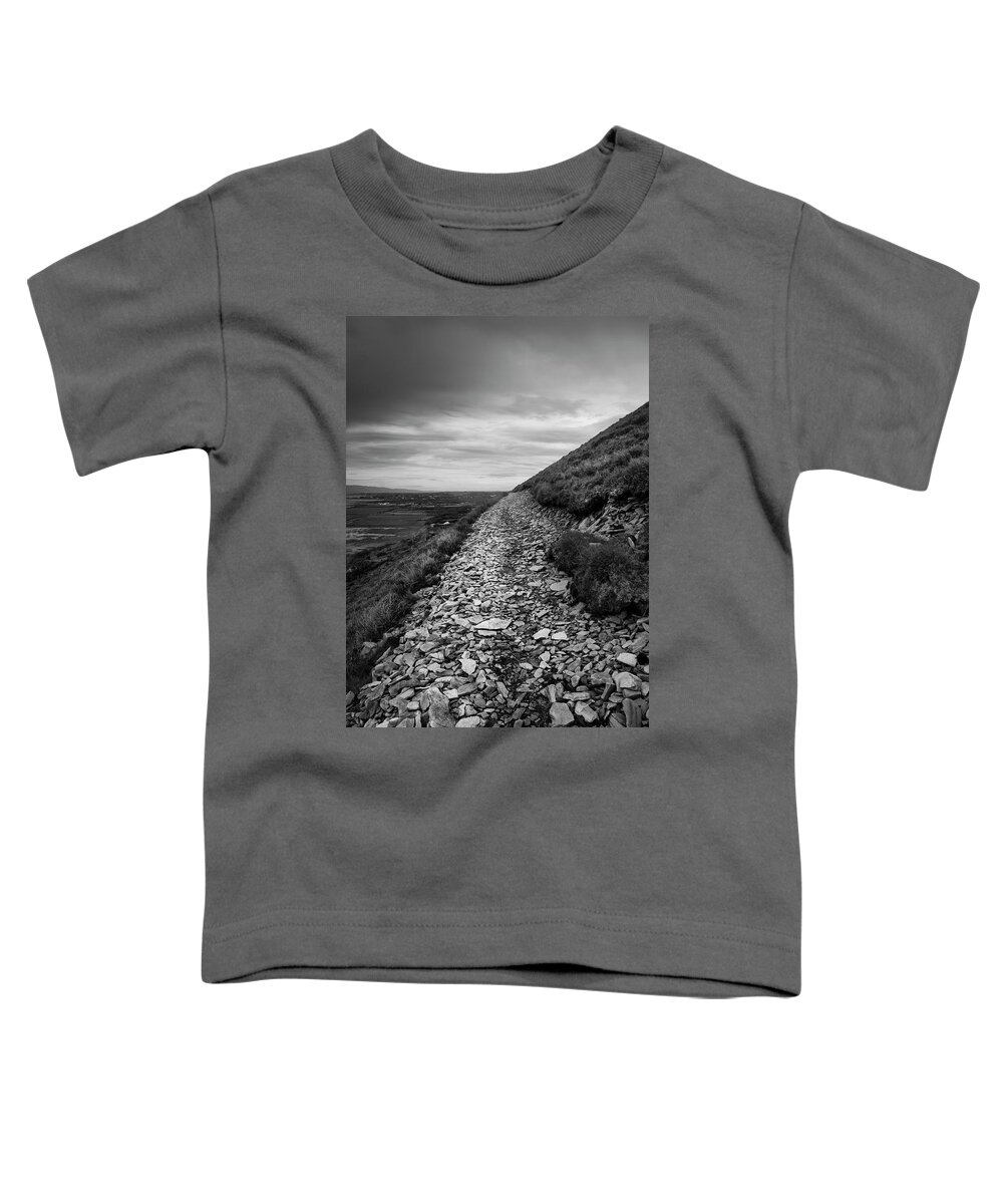 Glengeigh Toddler T-Shirt featuring the photograph Rock Kerry Way by Mark Callanan