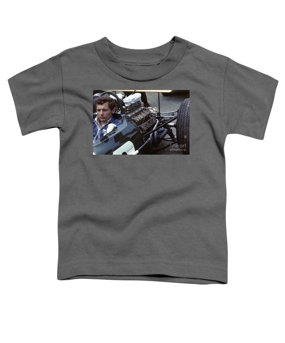 Ron Dennis Toddler T-Shirt featuring the photograph Ron Dennis by Oleg Konin