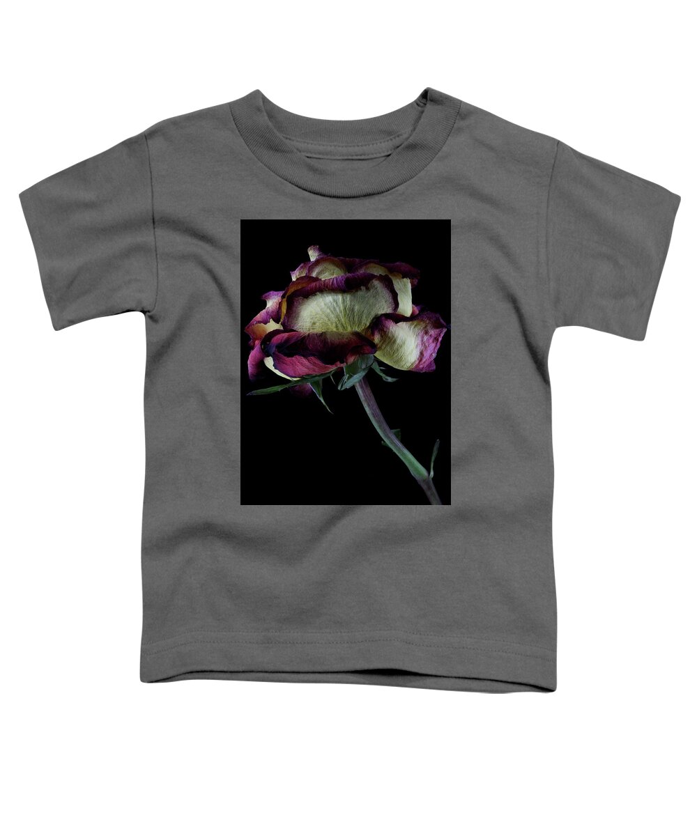 Macro Toddler T-Shirt featuring the photograph Rose 3092 by Julie Powell