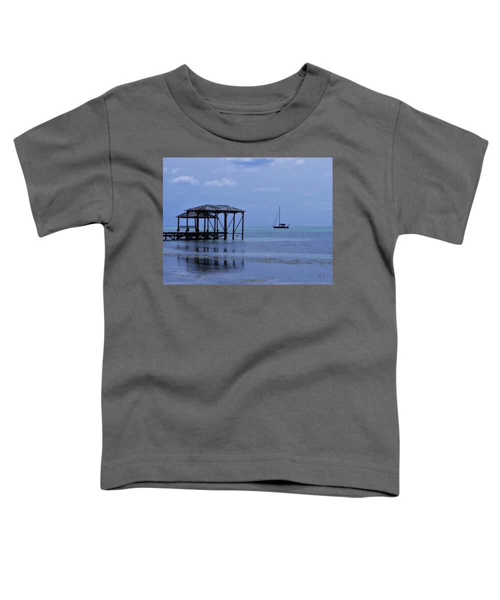 Sail Toddler T-Shirt featuring the photograph Safe Harbor by Leslie Struxness