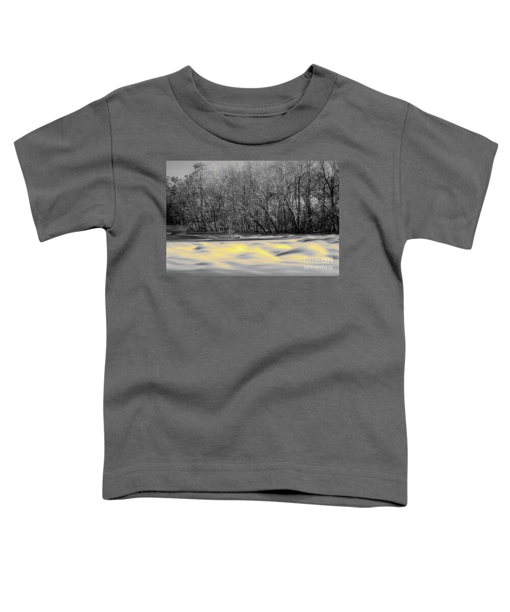 2019 Toddler T-Shirt featuring the photograph Saluda River Rapids-IR-1 by Charles Hite