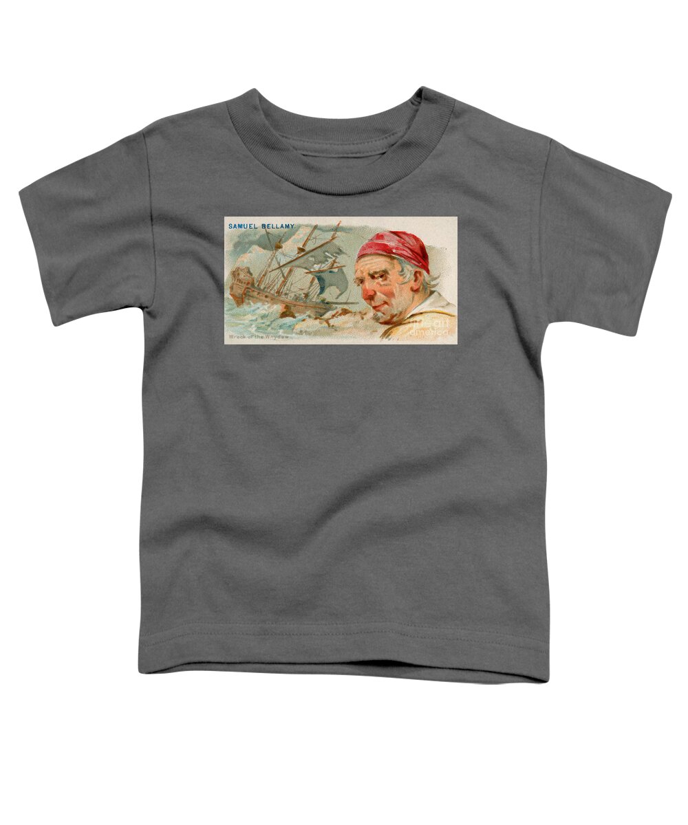 1888 Toddler T-Shirt featuring the photograph Samuel Bellamy, English Pirate by Science Source