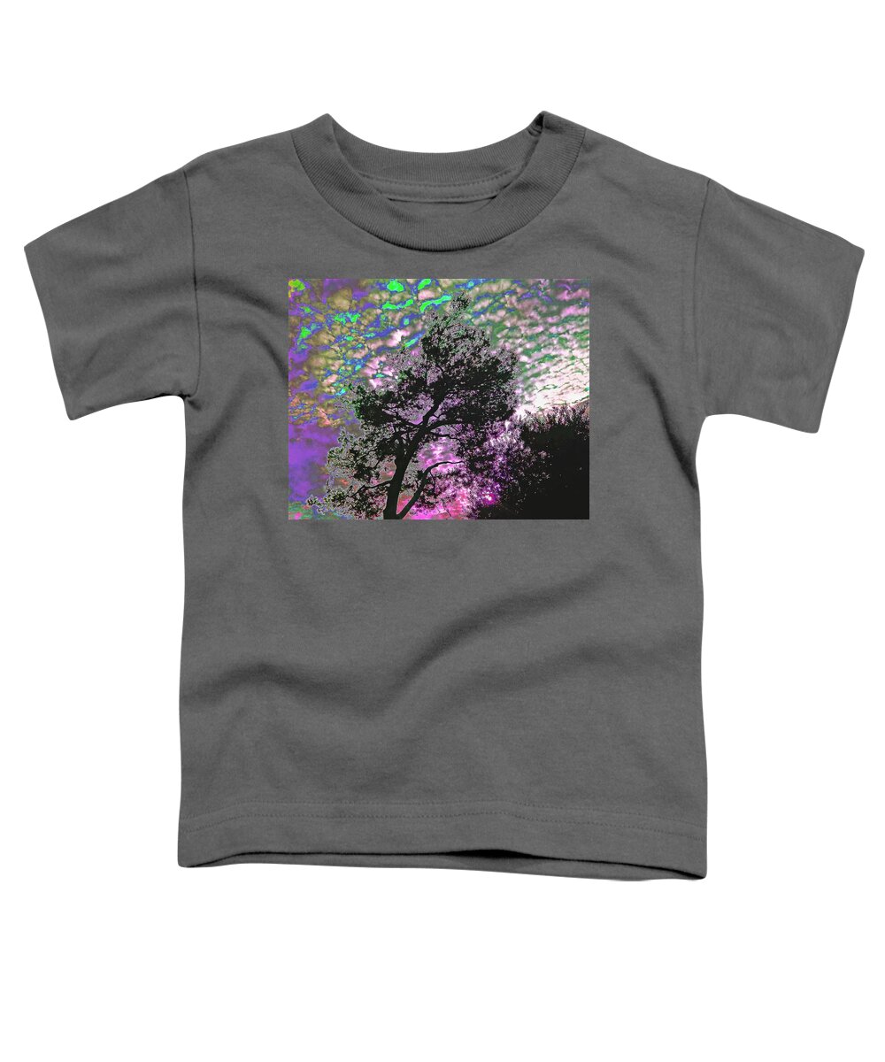 Sci Fi Toddler T-Shirt featuring the photograph Sci Fi Sky by Andrew Lawrence