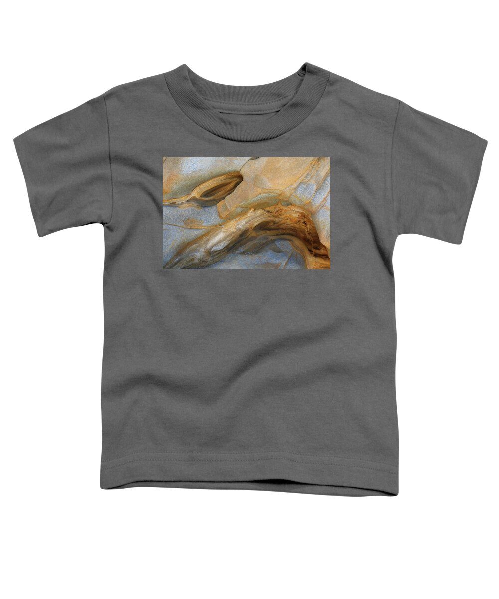  Toddler T-Shirt featuring the photograph Sea Cliff Rocks #1 by Carla Brennan