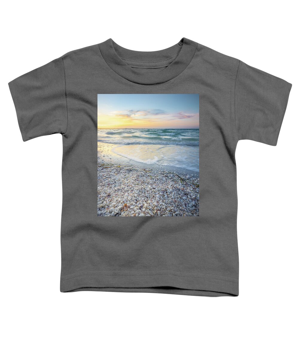Seashells Toddler T-Shirt featuring the photograph Seashells Of Sanibel by Jordan Hill
