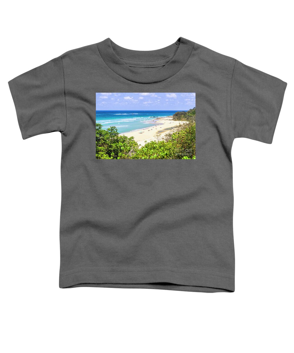 Coast Toddler T-Shirt featuring the photograph Seaside serenity by Jorgo Photography