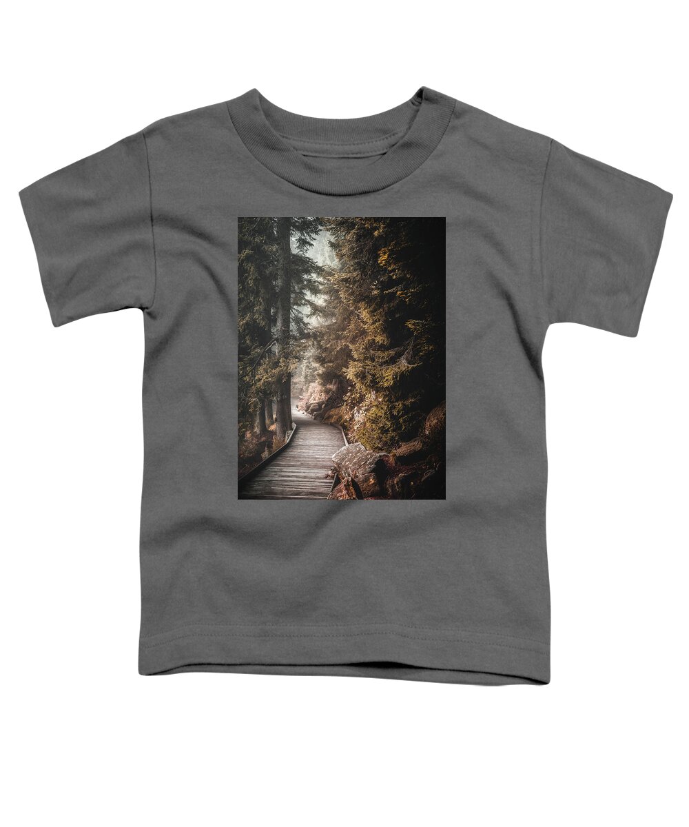 Forest Toddler T-Shirt featuring the photograph Shades of Autumn by Philippe Sainte-Laudy