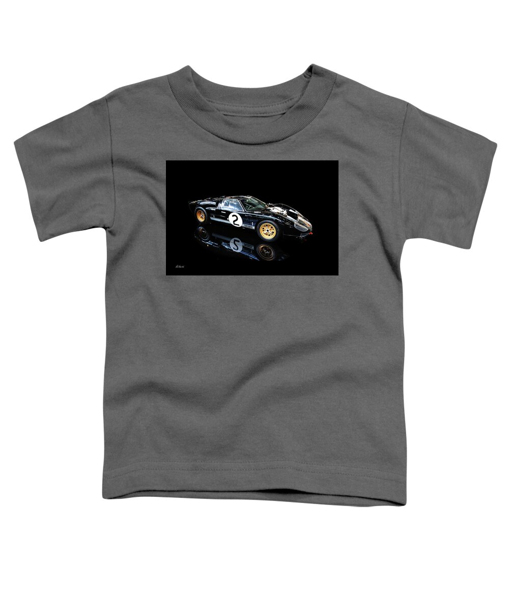 Ford Gt40 Toddler T-Shirt featuring the photograph Shelby CS GT40 MKII by Peter Kraaibeek