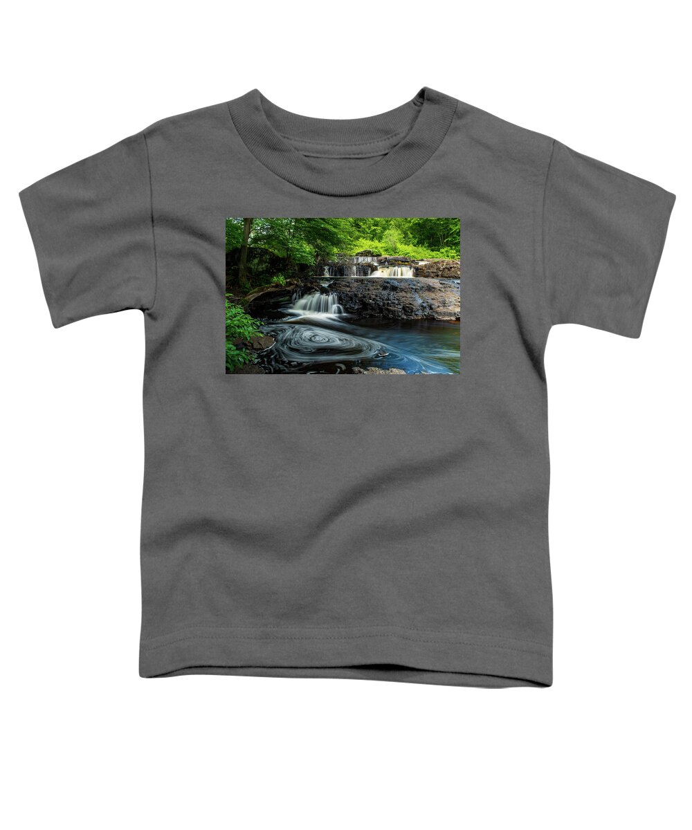 Shohola Toddler T-Shirt featuring the photograph Shohola Swirl by Rose Guinther