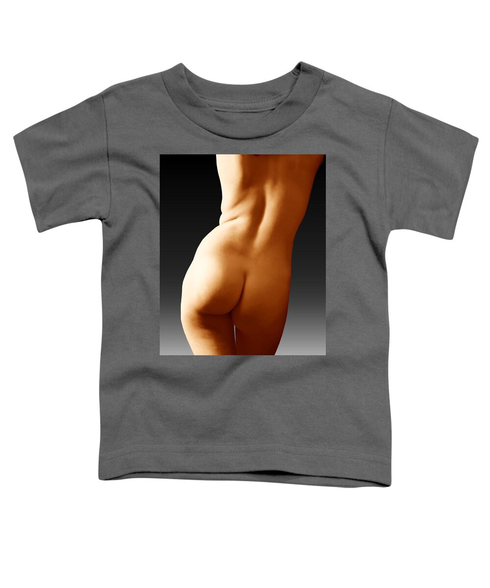 Nude Toddler T-Shirt featuring the photograph Sinuous Nude by Joe Bonita