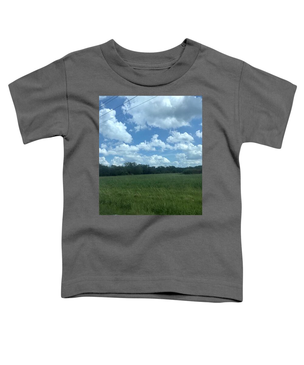  Toddler T-Shirt featuring the photograph sky by Angie ONeal