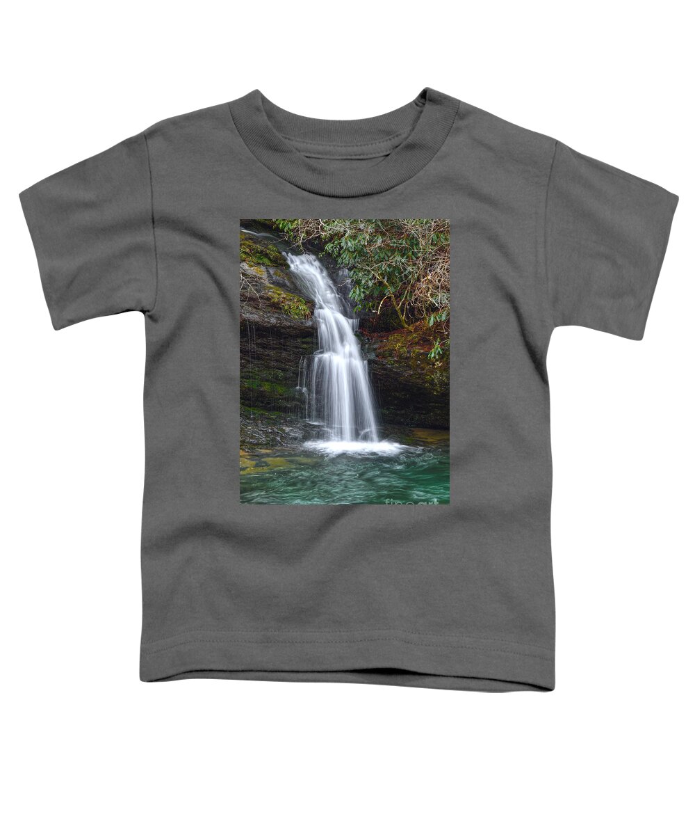 Waterfalls Toddler T-Shirt featuring the photograph Small Waterfalls 1 by Phil Perkins