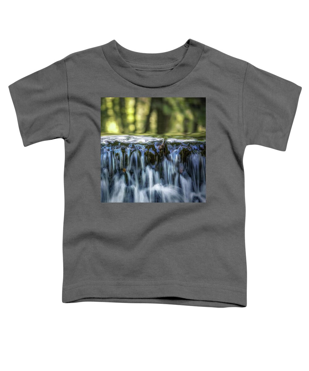 Soft Waterfall Toddler T-Shirt featuring the photograph Soft waterfall by Donald Kinney