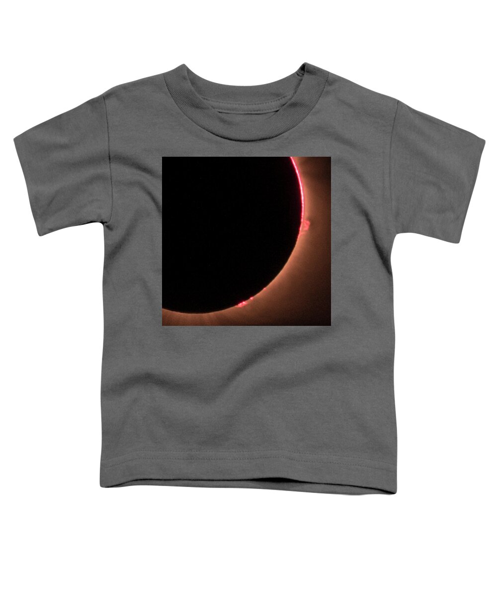 21 August 2017 Toddler T-Shirt featuring the photograph Solar Flare by Melissa Southern