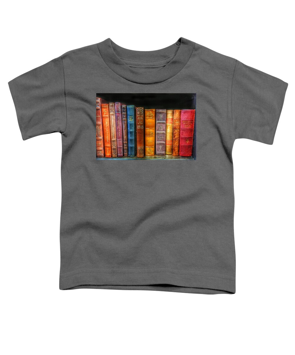 Photo Toddler T-Shirt featuring the photograph Some Light Reading by Anthony M Davis