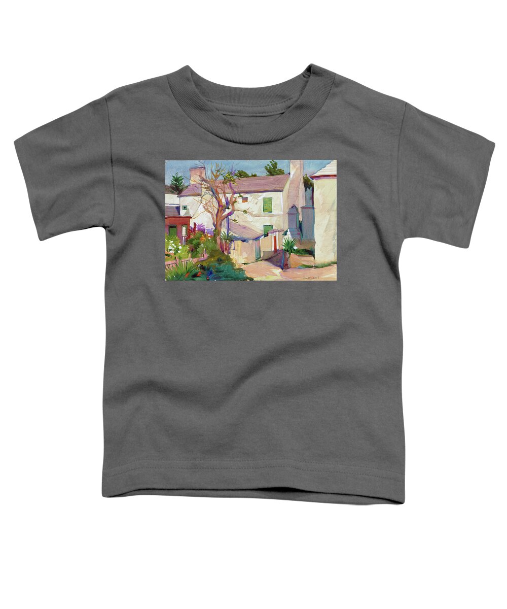 Carl William Broemel Toddler T-Shirt featuring the painting St. George by Carl William Broemel