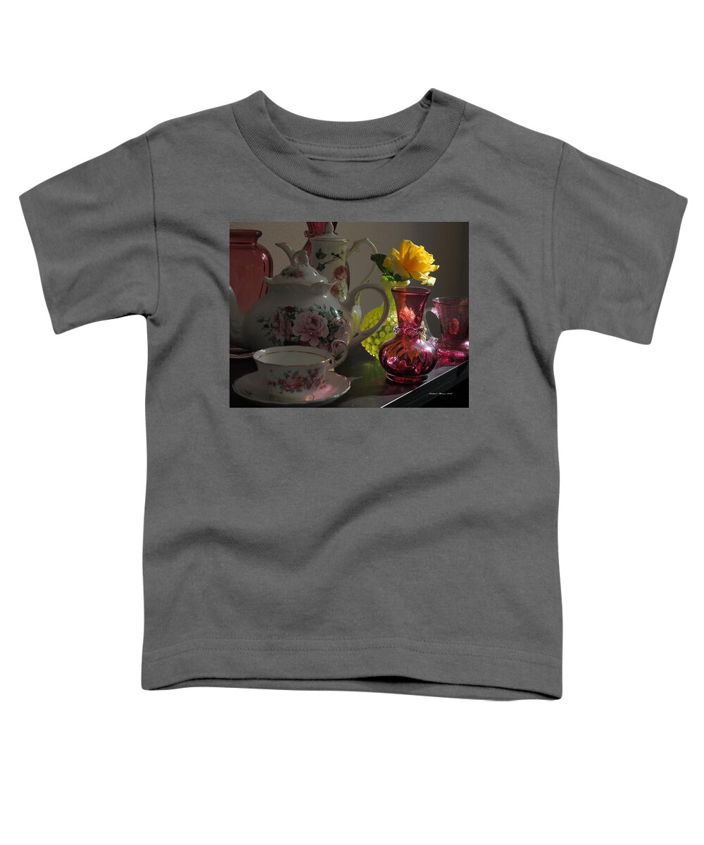 Still Life Toddler T-Shirt featuring the photograph Still Life Lighting Exercise by Richard Thomas
