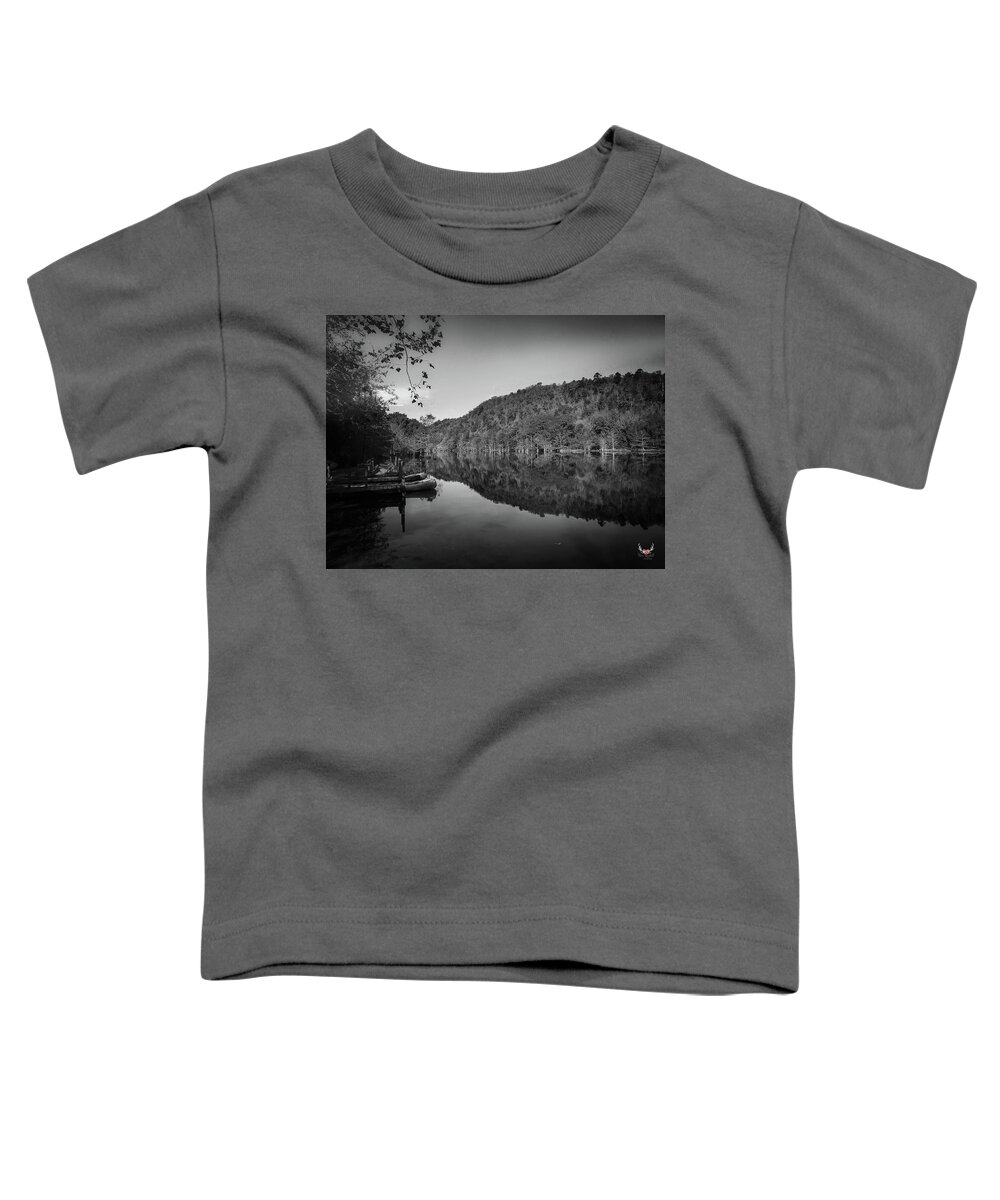 Oklahoma Toddler T-Shirt featuring the photograph Still Reflection by Pam Rendall