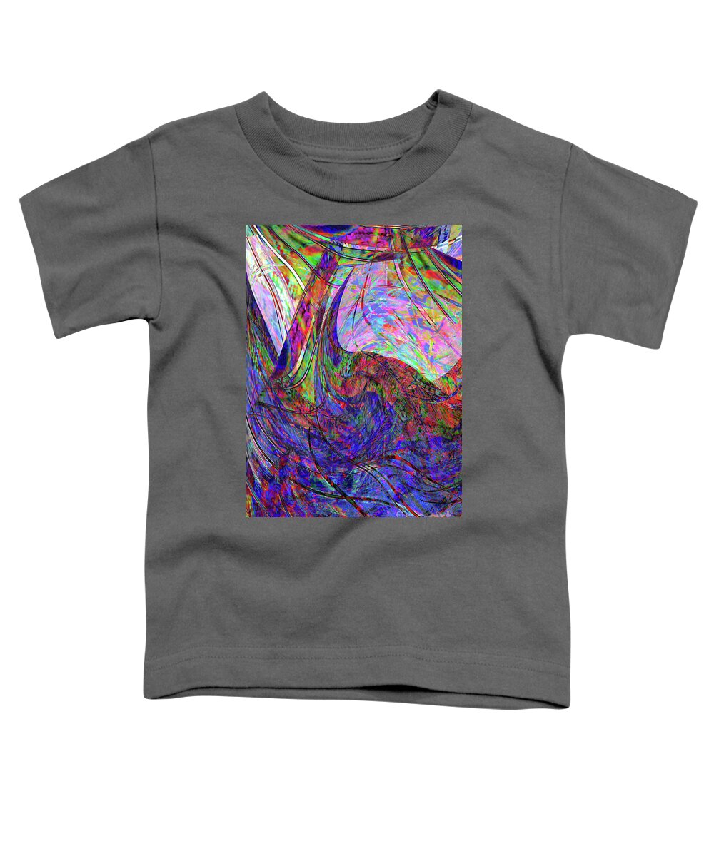 Insight Toddler T-Shirt featuring the photograph Stream of Consciousness by Katherine Erickson