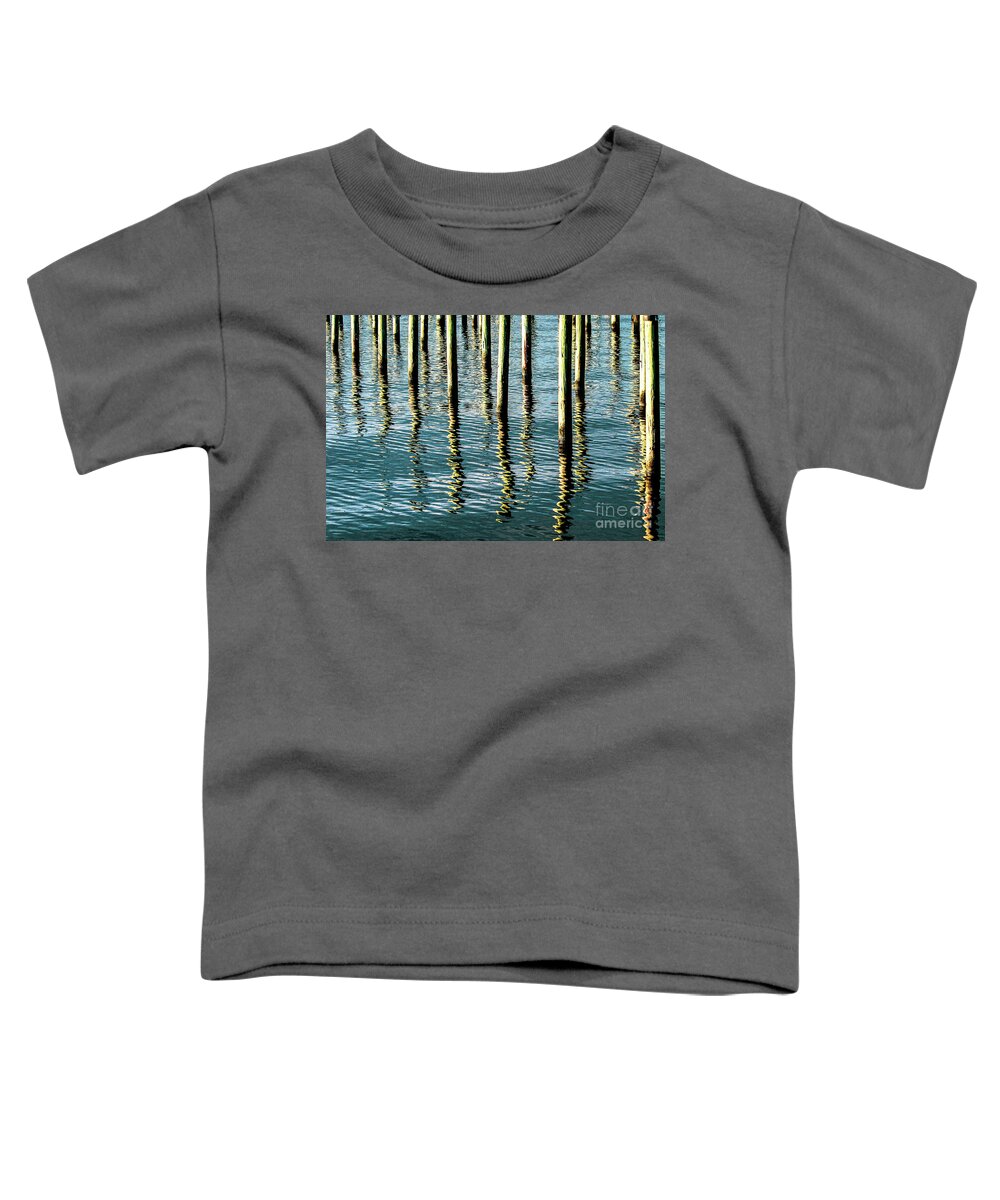 Water Toddler T-Shirt featuring the photograph Sunlight Reflections by Joanne Carey