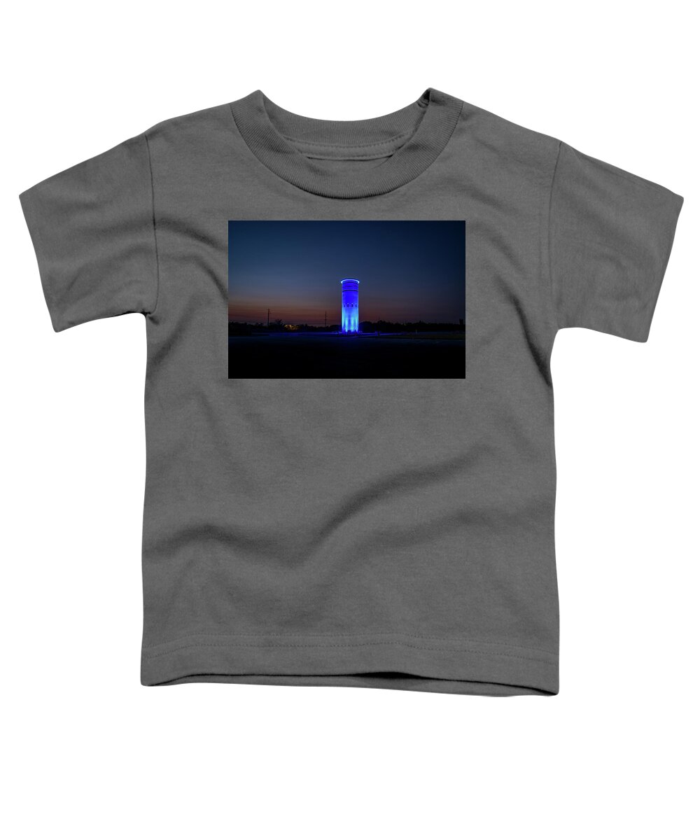 Tower Toddler T-Shirt featuring the photograph Sunset Around the WWII Tower by Rose Guinther