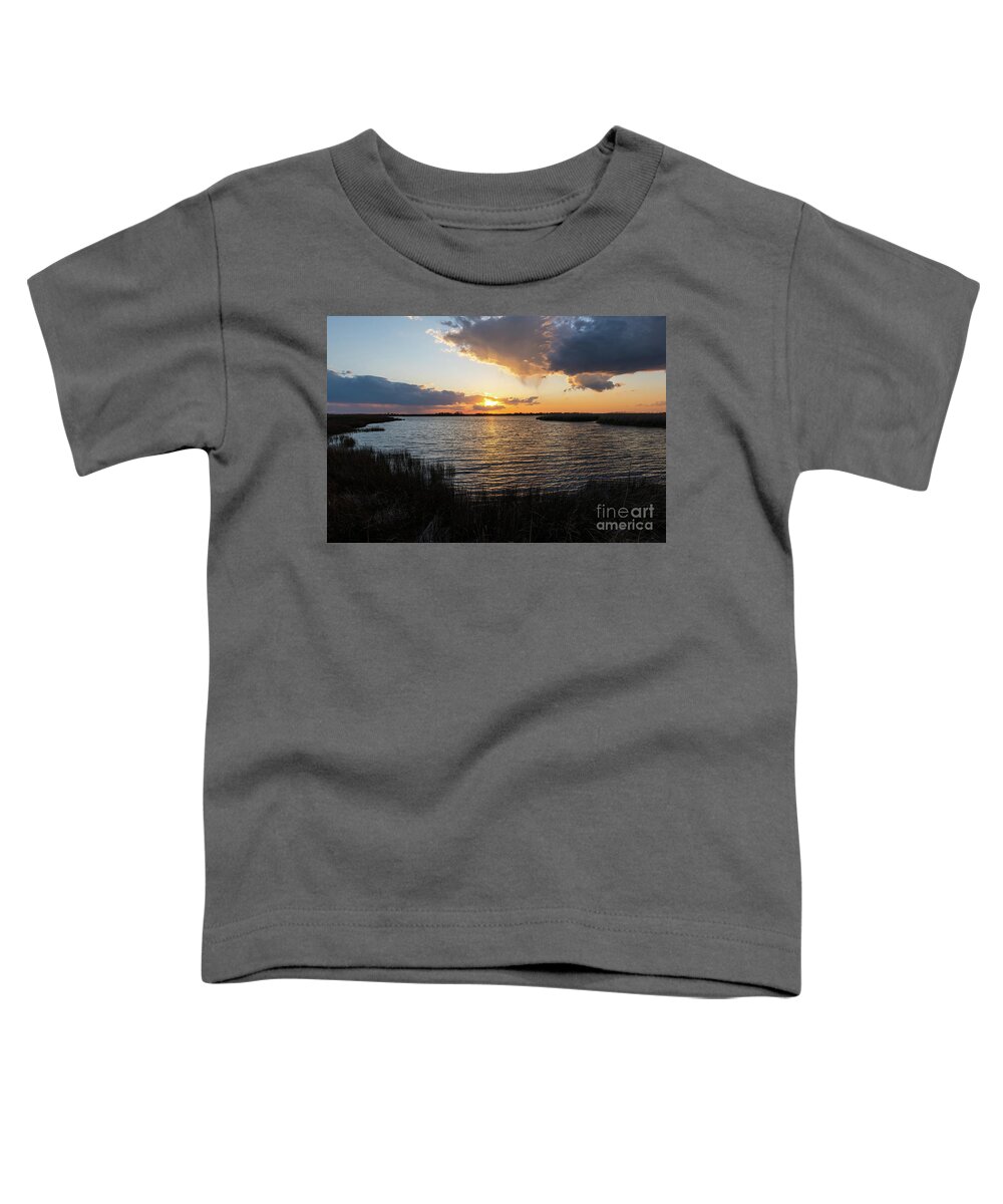 Water Toddler T-Shirt featuring the photograph Sunset Cove by Michael Ver Sprill