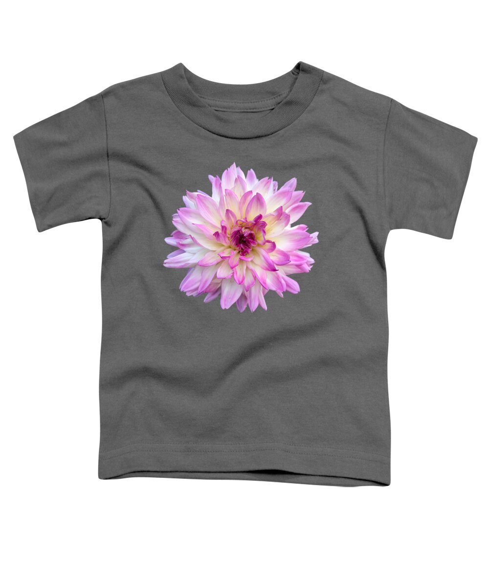 Dahlia Toddler T-Shirt featuring the photograph Super Dahlia by Carol Groenen