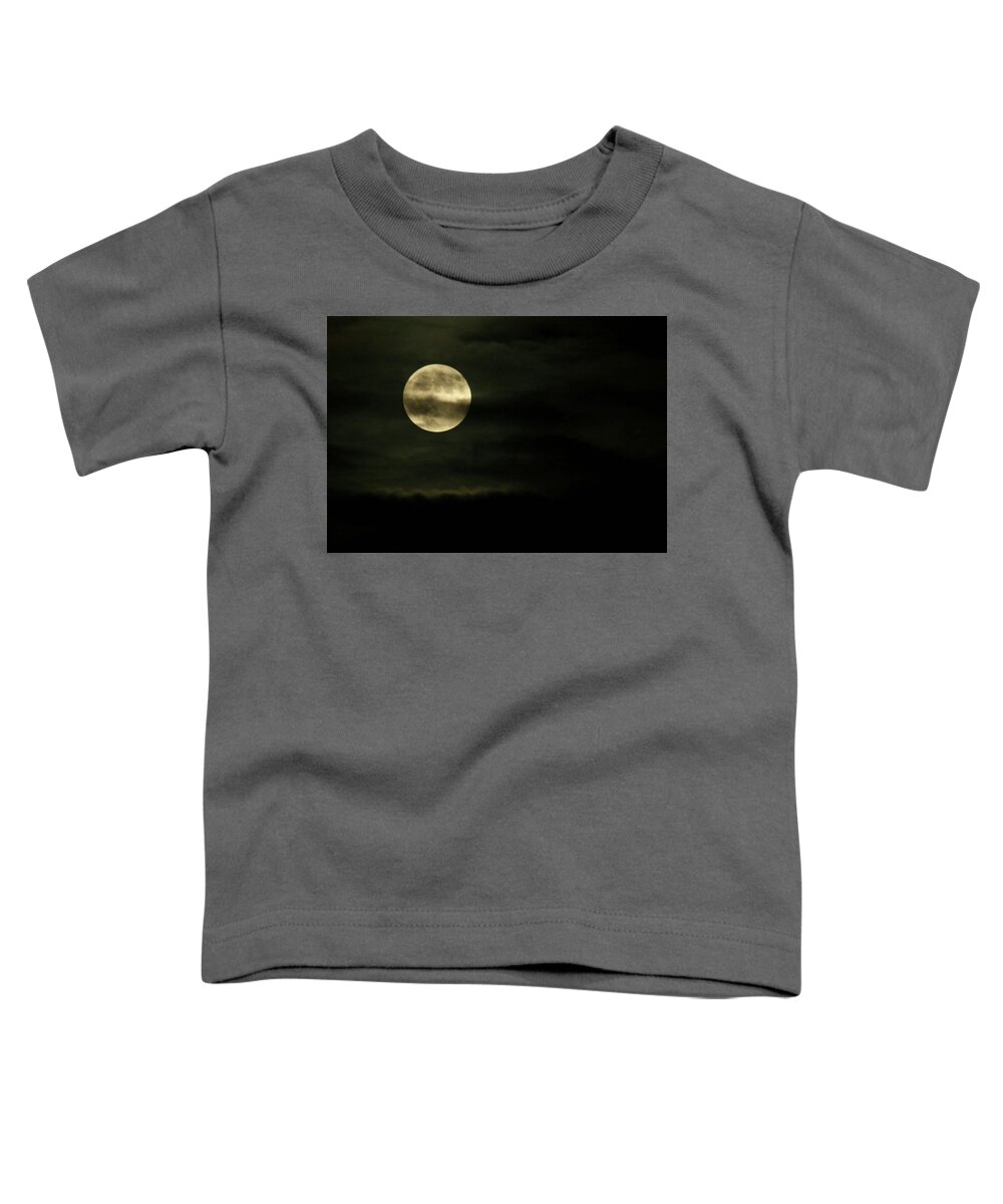  Toddler T-Shirt featuring the photograph Super Moon Eclipse 2 by Brad Nellis